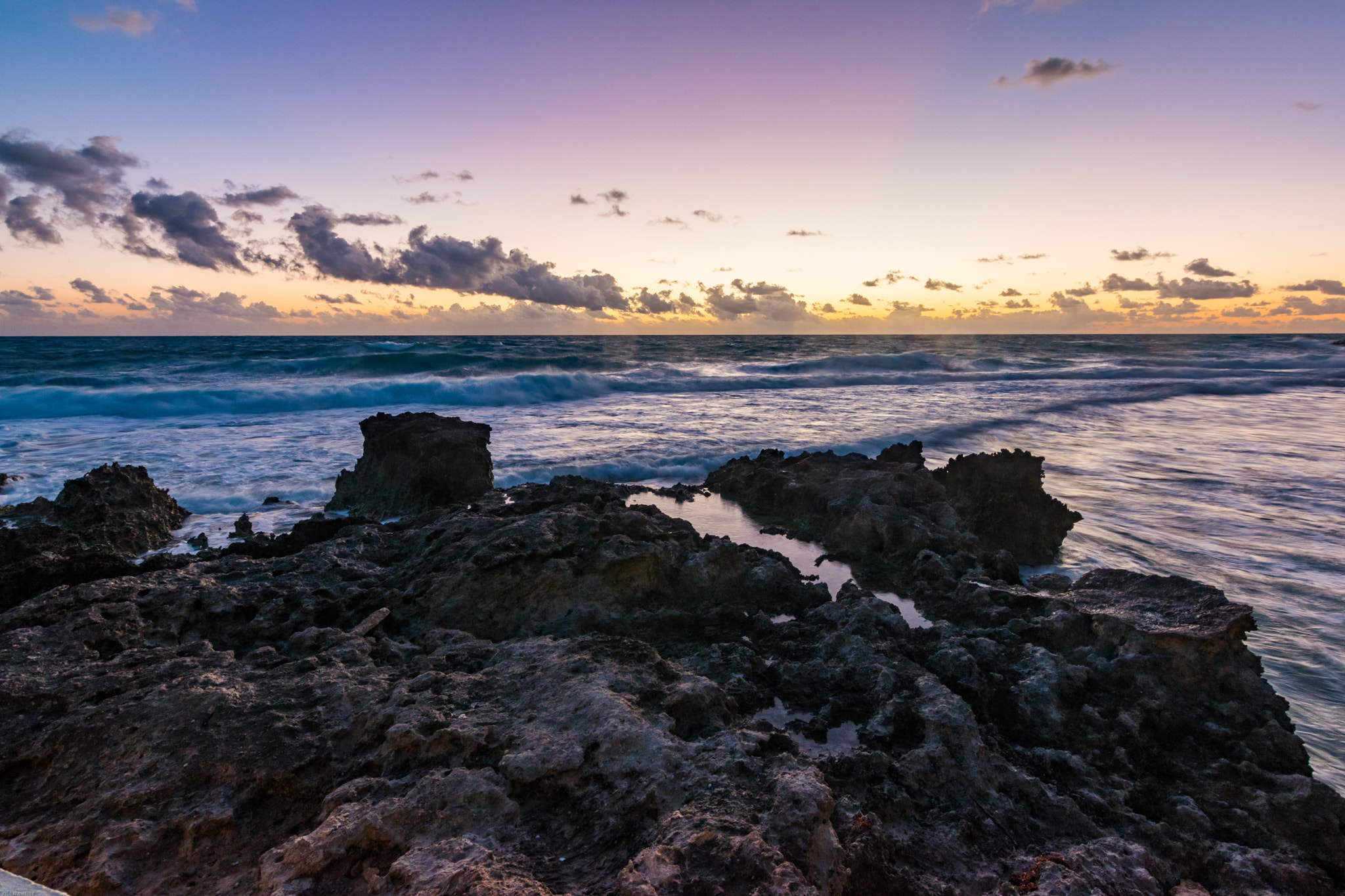 Nikon D5500 sample photo. Isla mujeres sunrise photography