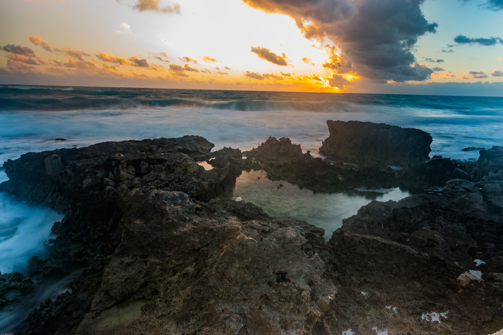 Nikon D5500 sample photo. Isla mujeres sunrise 2 photography