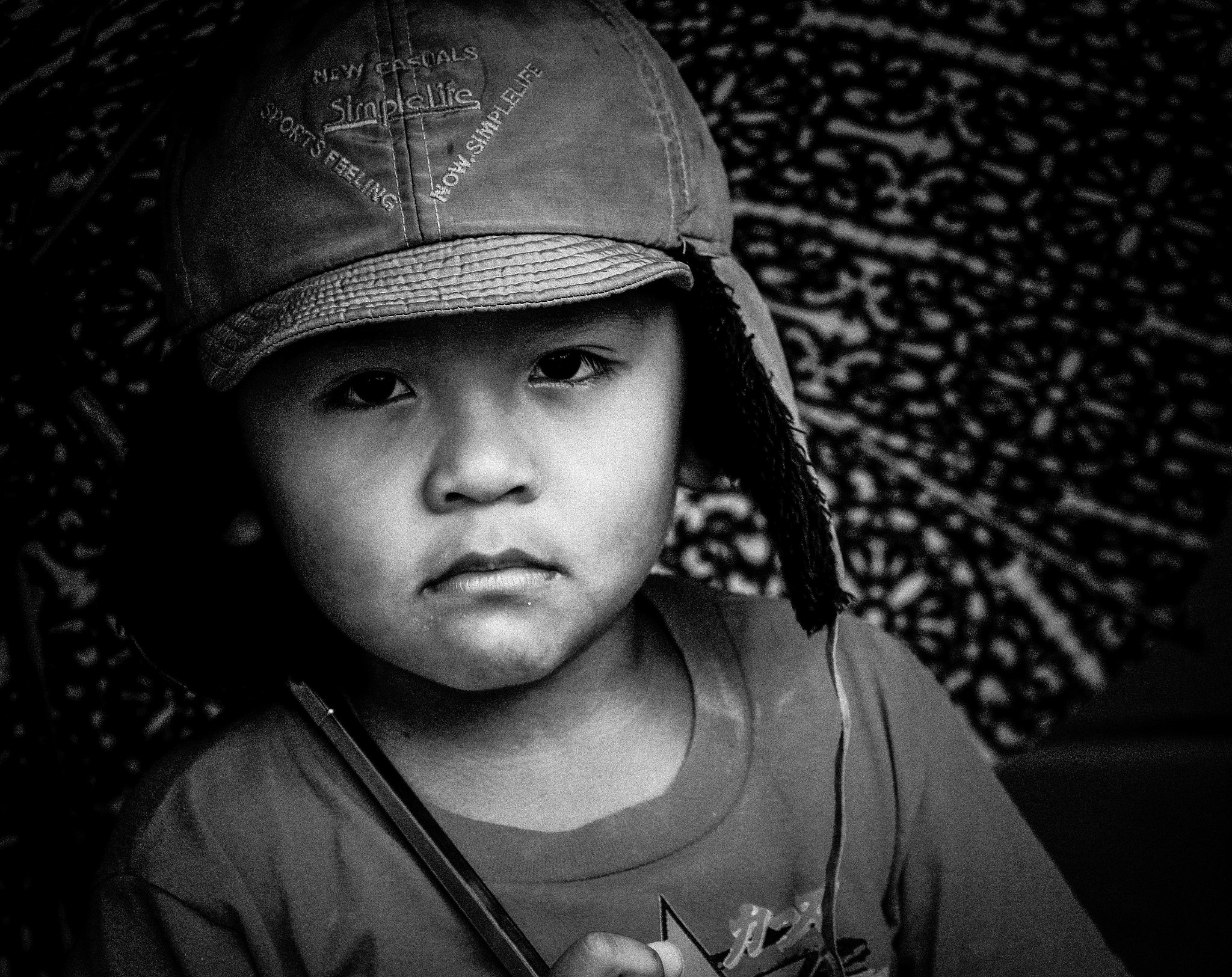 Sigma 70-200mm F2.8 EX DG OS HSM sample photo. The boy in the hat photography