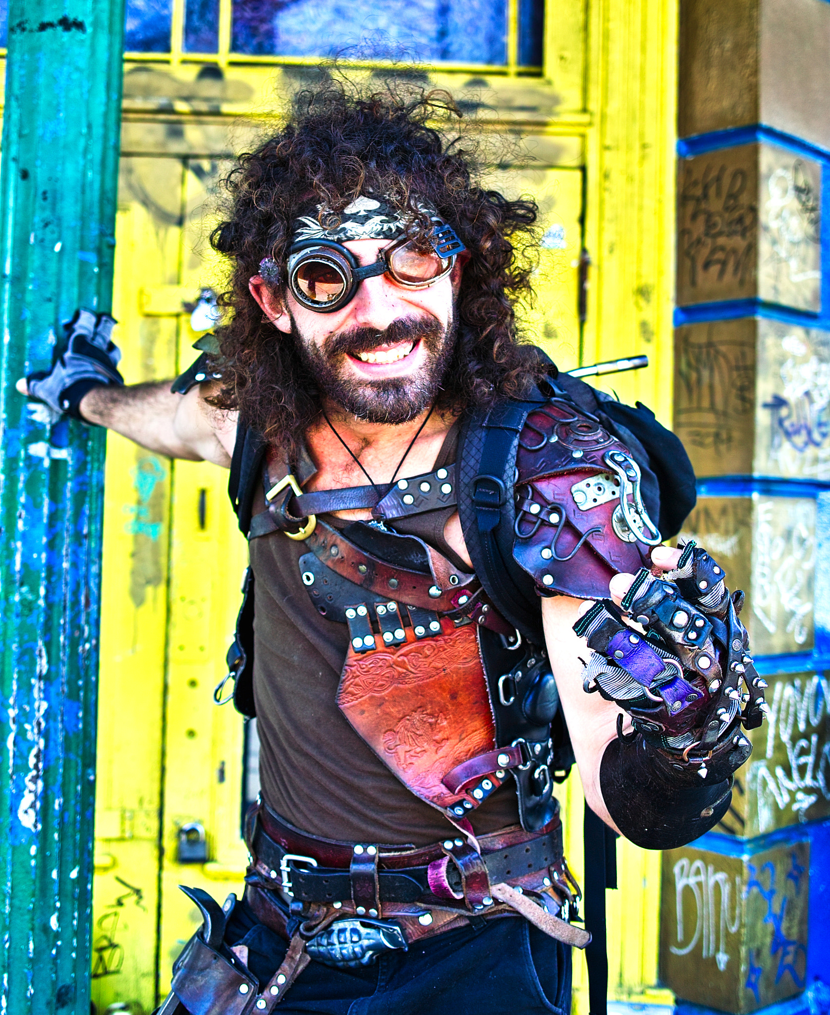 Sigma DP2 sample photo. Street character in new orleans photography