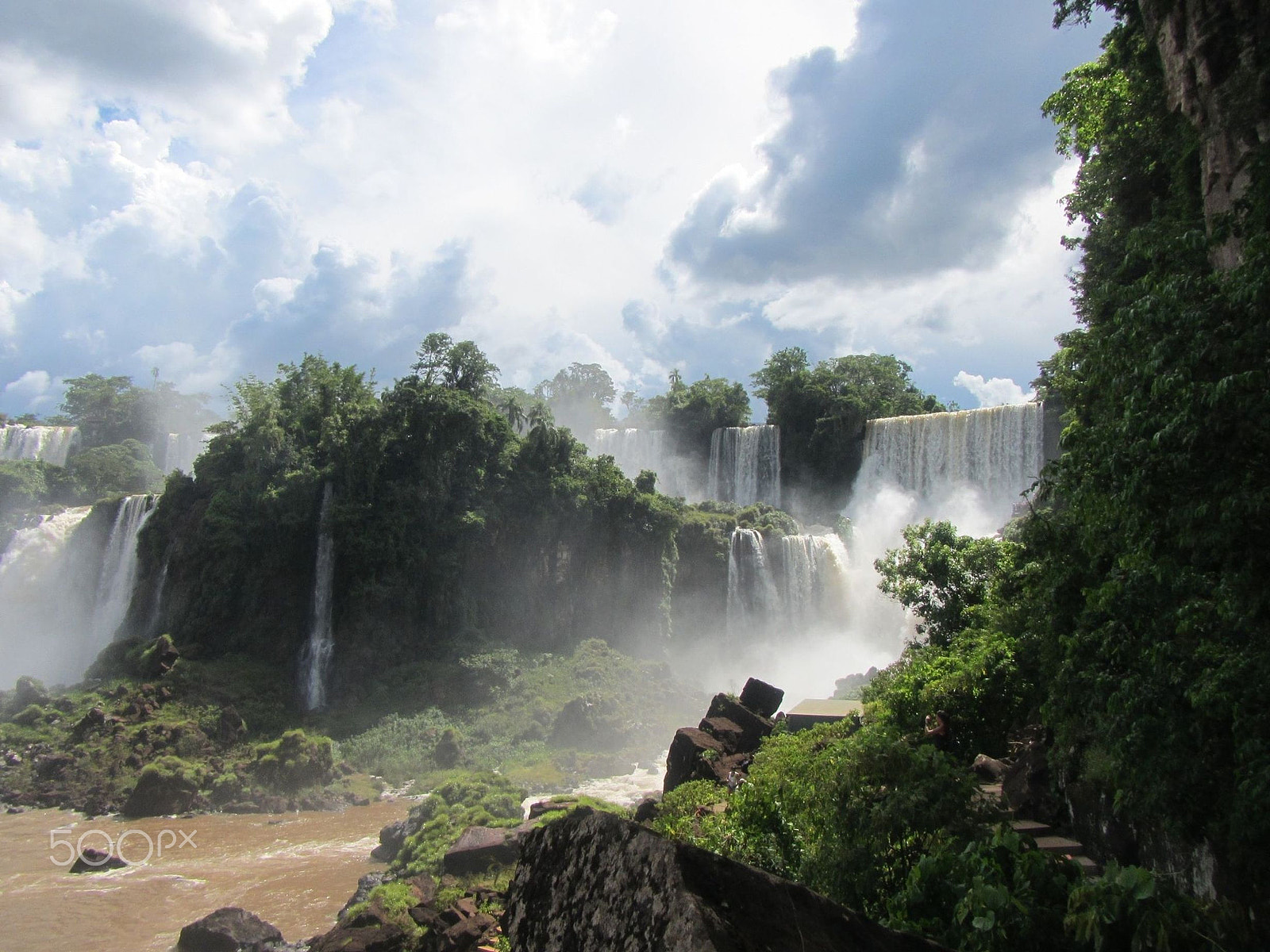 Canon PowerShot D20 sample photo. Iguazu falls brazil photography