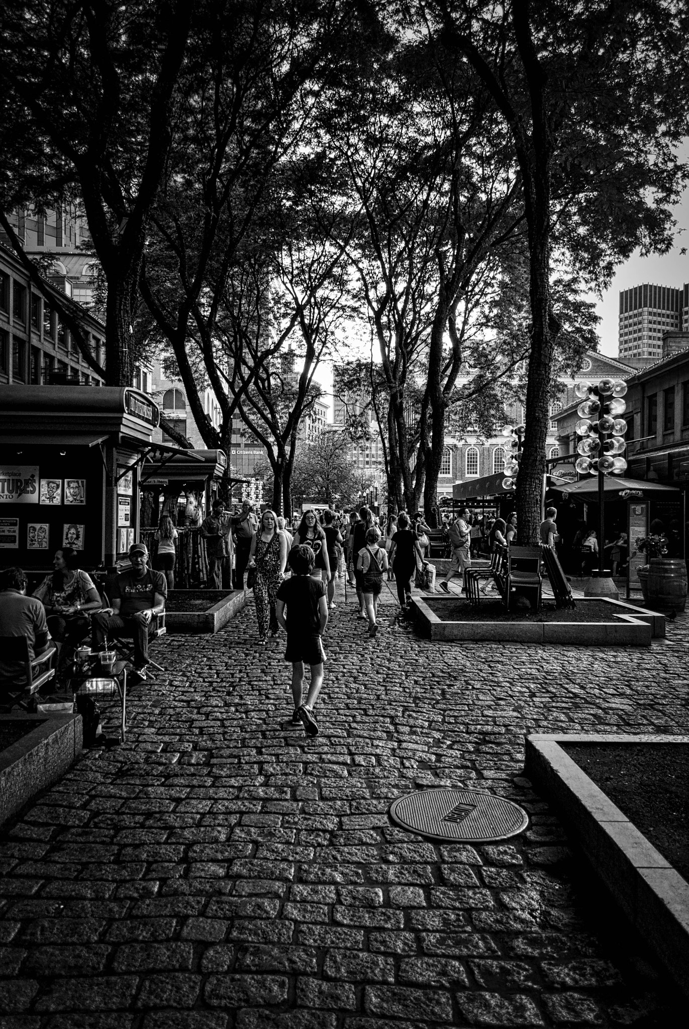 Nikon D40X sample photo. Quincy market photography
