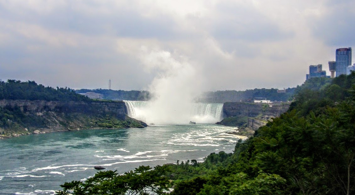 CASIO EX-Z57 sample photo. Niagara falls photography