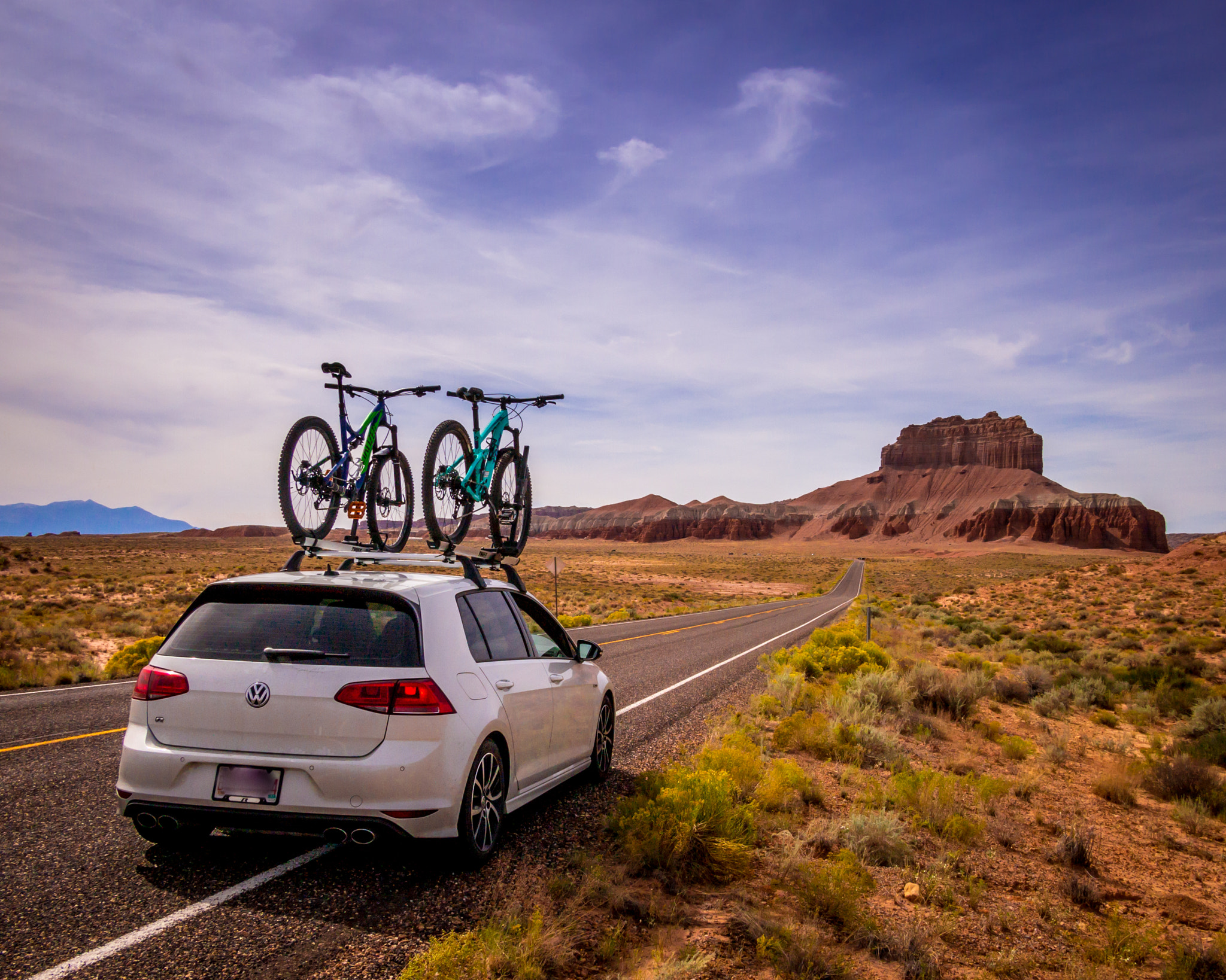 Olympus PEN E-PM1 + Panasonic Lumix G 14mm F2.5 ASPH sample photo. Utah bike adventure photography