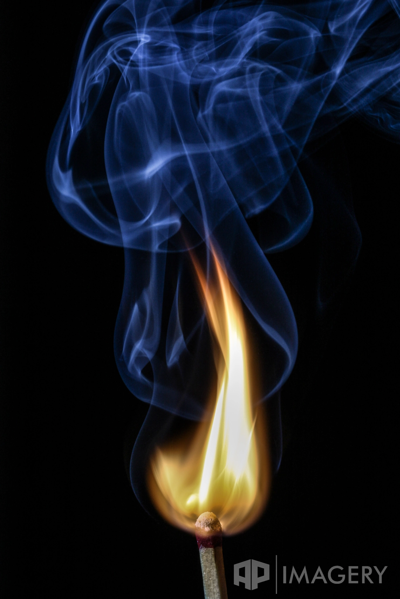 Canon EF 100mm F2.8 Macro USM sample photo. Match - fire and smoke photography