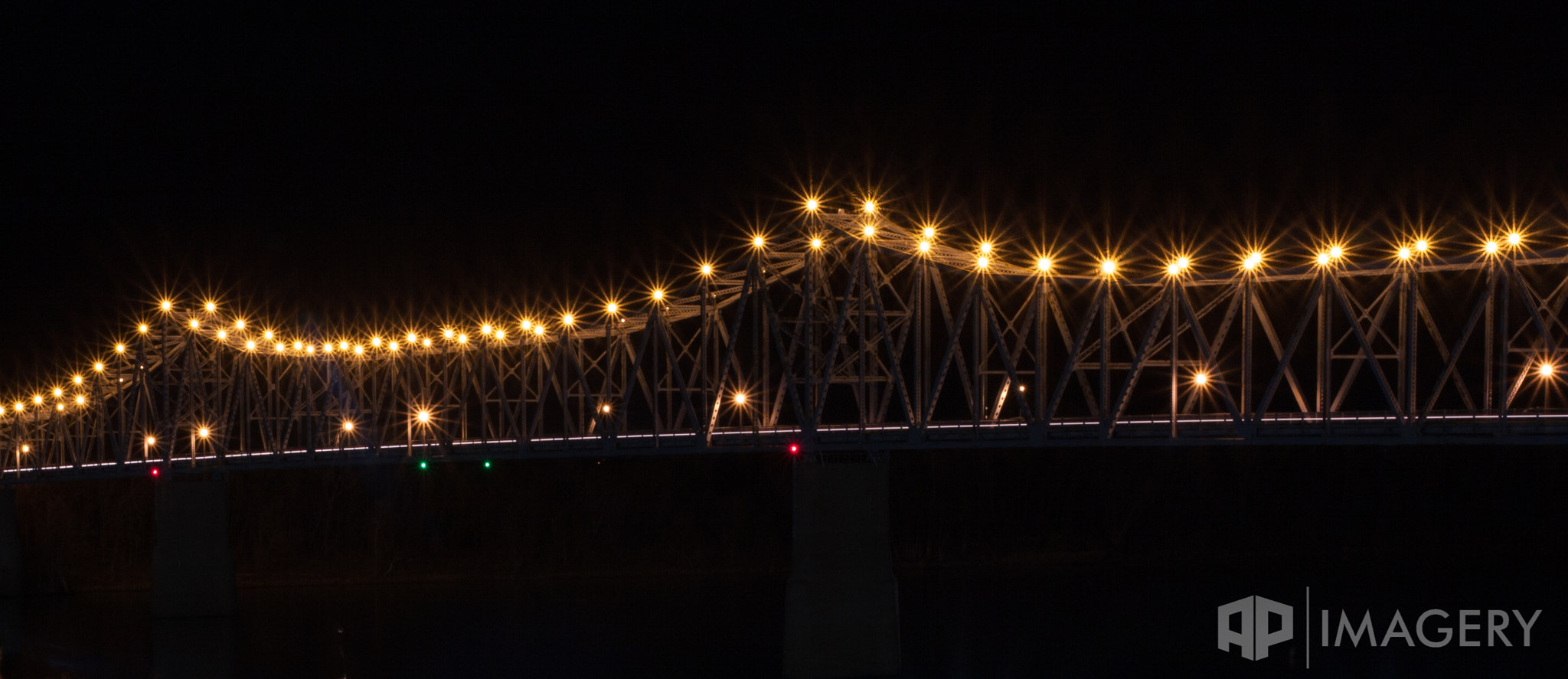 Canon EOS 40D sample photo. Glover cary bridge - night photography
