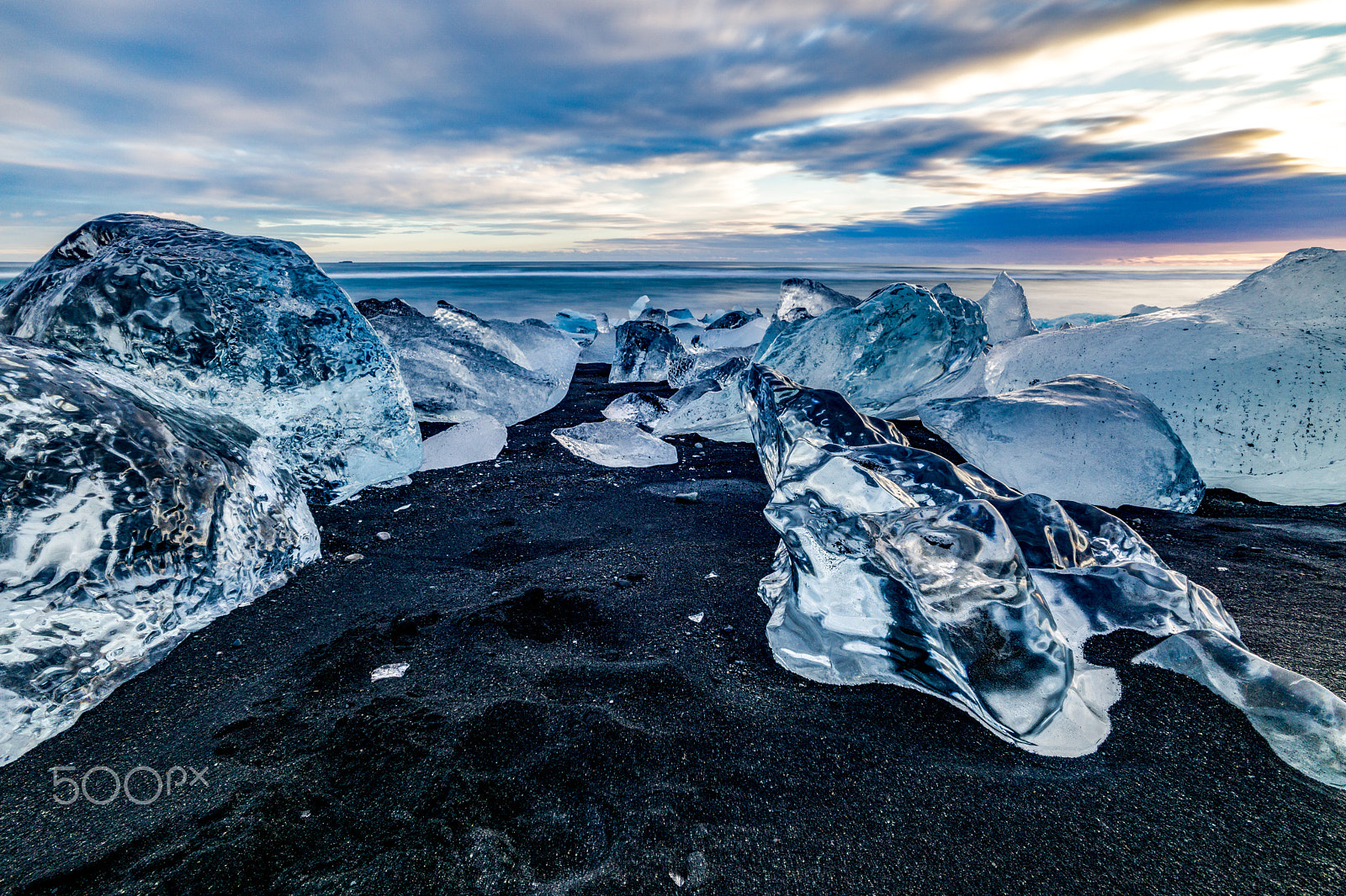 Sony a6000 + ZEISS Touit 12mm F2.8 sample photo. Diamond beach - iceland photography