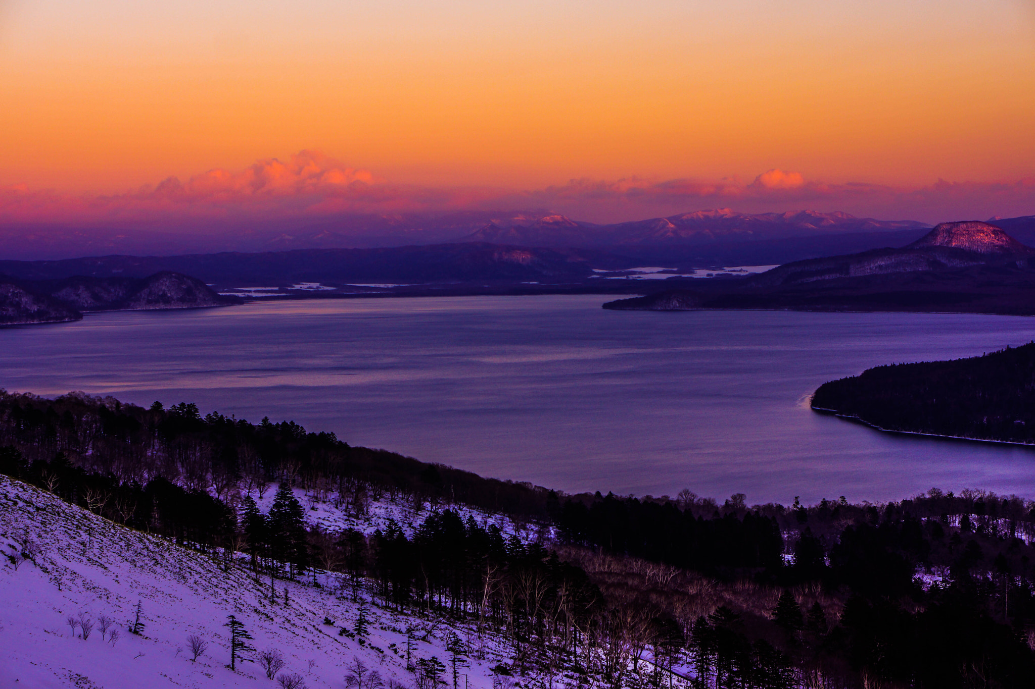 Sony Alpha NEX-7 + E 50mm F1.8 OSS sample photo. Sunset veiw at kussyaroko lake photography