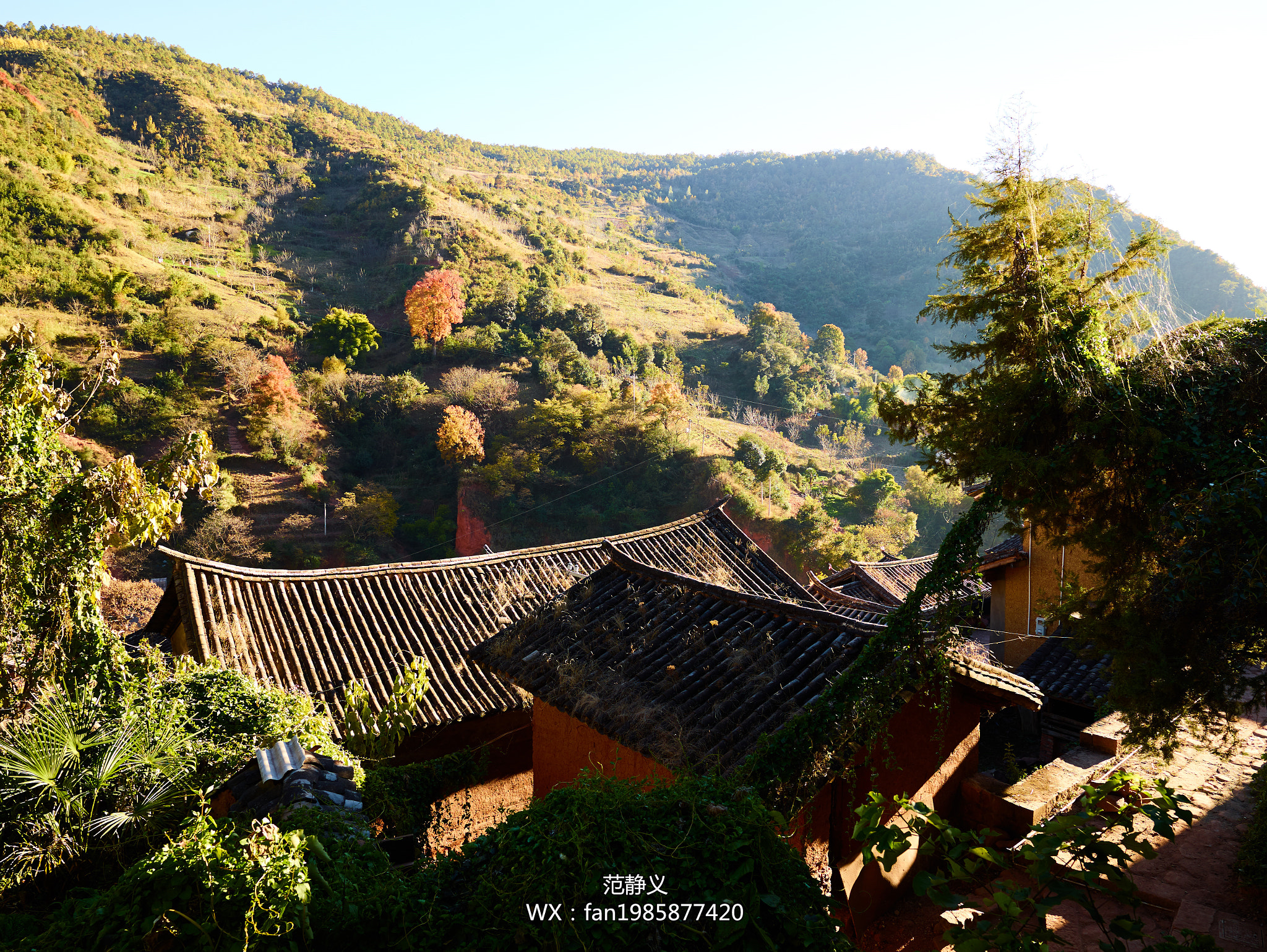 Phase One IQ3 80MP sample photo. Nuodeng  village in yunnan province photography