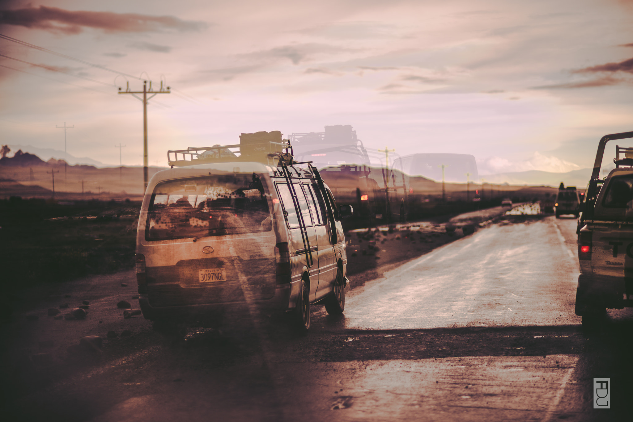 Nikon D600 + Nikon AF Nikkor 85mm F1.8D sample photo. Lane invasion (triple exposure) photography