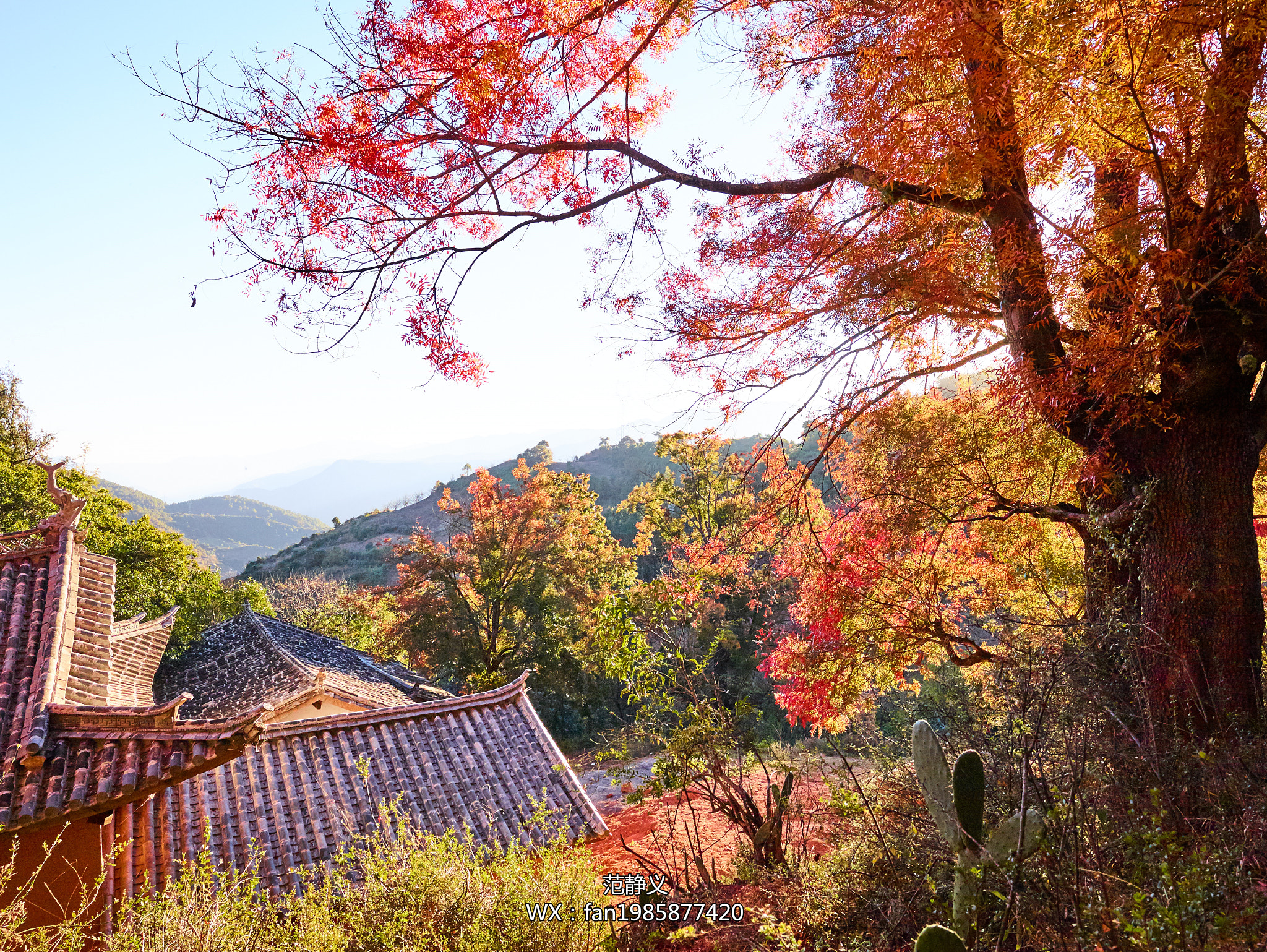 Phase One IQ3 80MP sample photo. Nuodeng  village in yunnan province photography