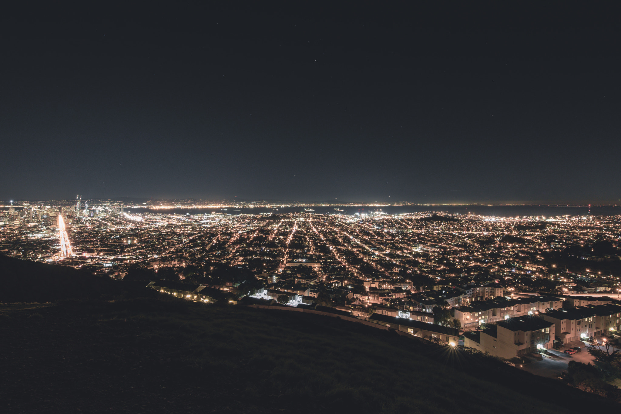 Sony a7R II sample photo. San francisco from twin peaks photography