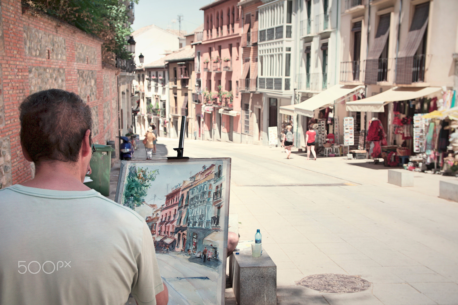 Sony a6000 + Sony Vario-Tessar T* E 16-70mm F4 ZA OSS sample photo. Live painting photography