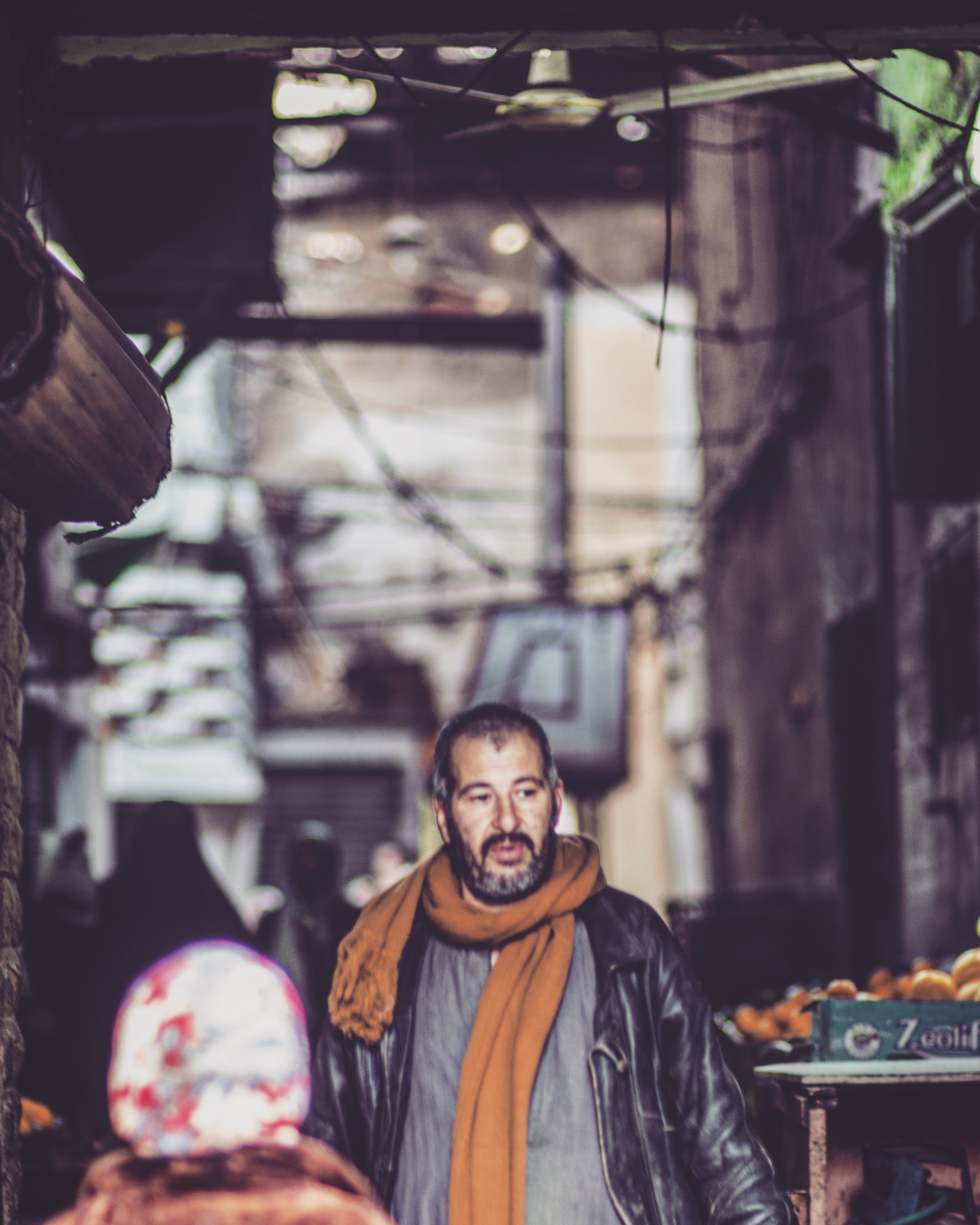 Nikon D7000 sample photo. Man walking in alley photography