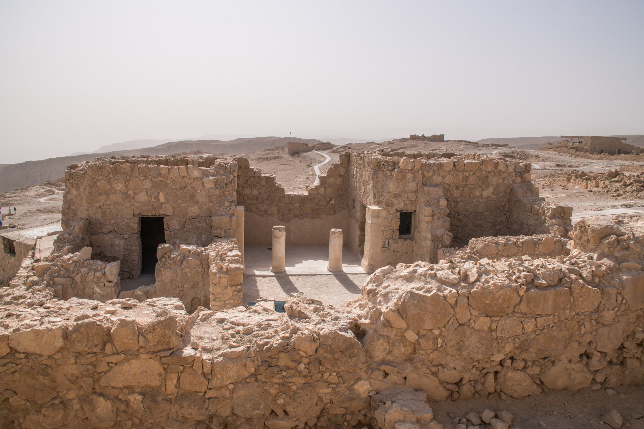 Sony ILCA-77M2 + DT 18-300mm F3.5-6.3 sample photo. Masada, israel photography