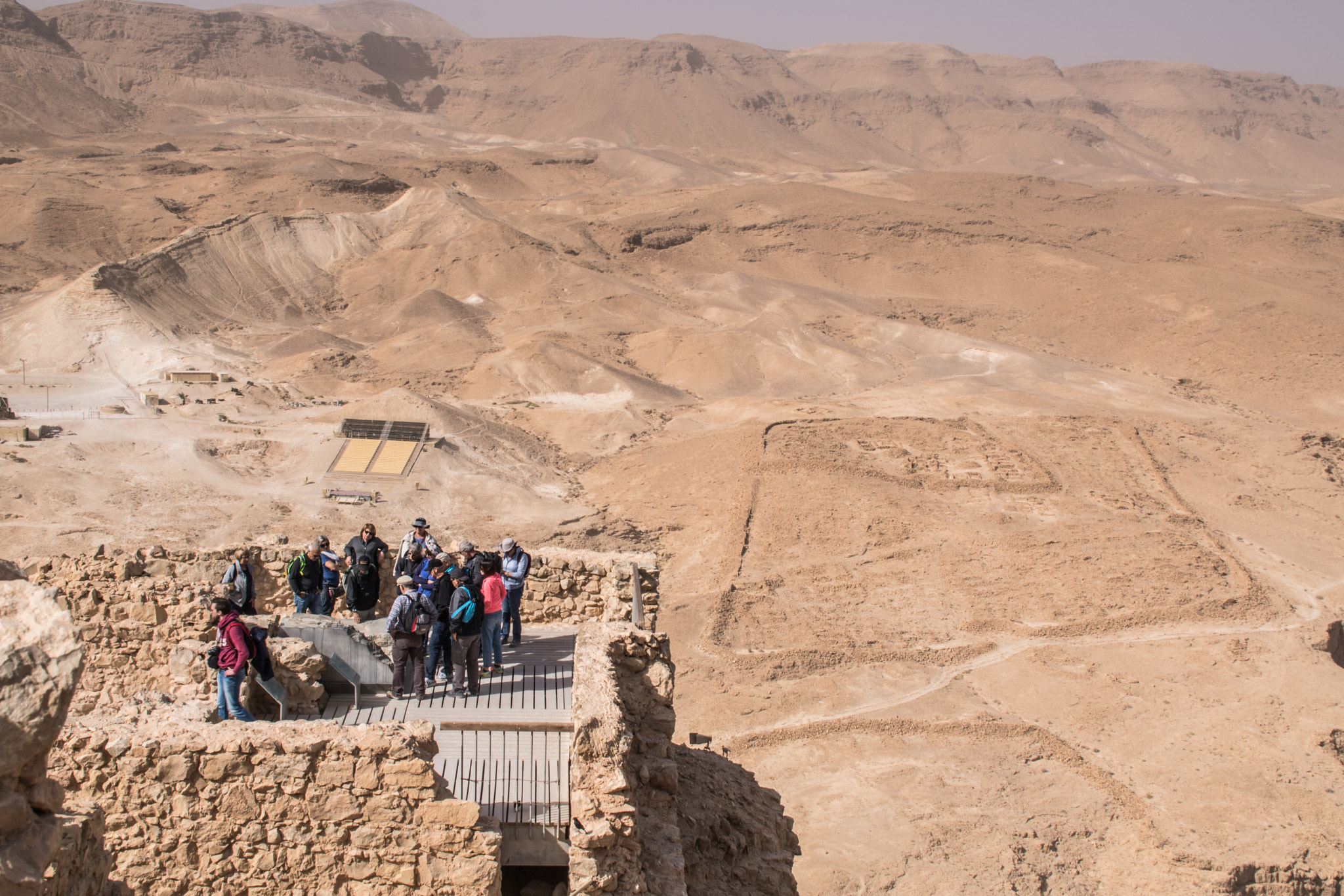 DT 18-300mm F3.5-6.3 sample photo. Masada, israel photography