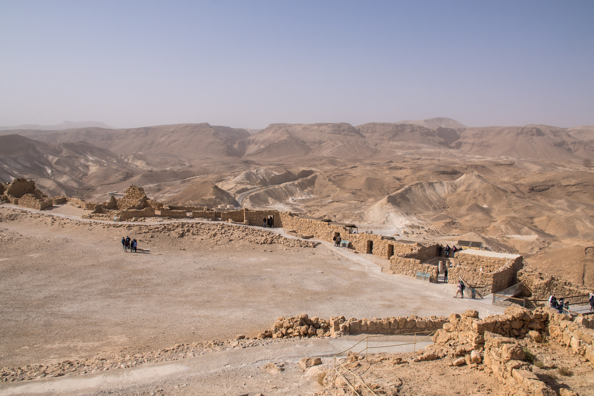 DT 18-300mm F3.5-6.3 sample photo. Masada, israel photography