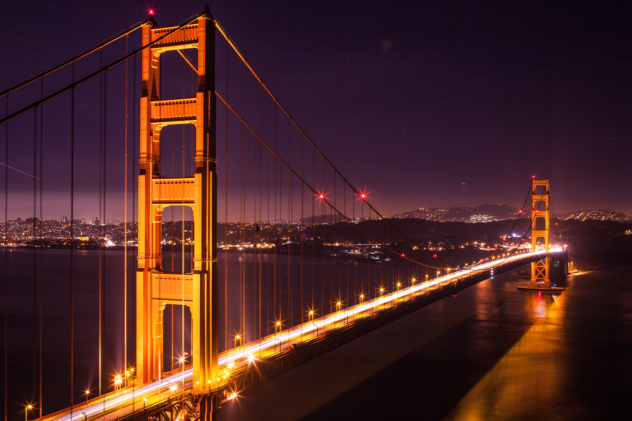 Canon EOS 5D Mark II sample photo. Twilight at the headlands photography