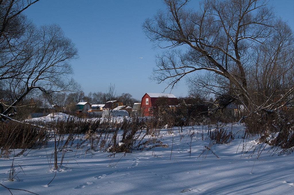 Pentax K-7 sample photo. Winter day. photography