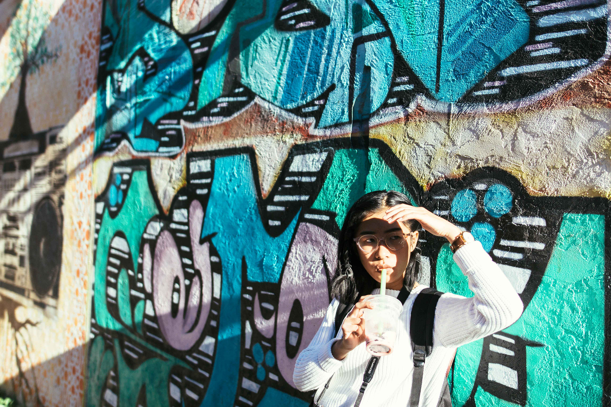Sigma 24mm F1.4 DG HSM Art sample photo. Bubble tea photography