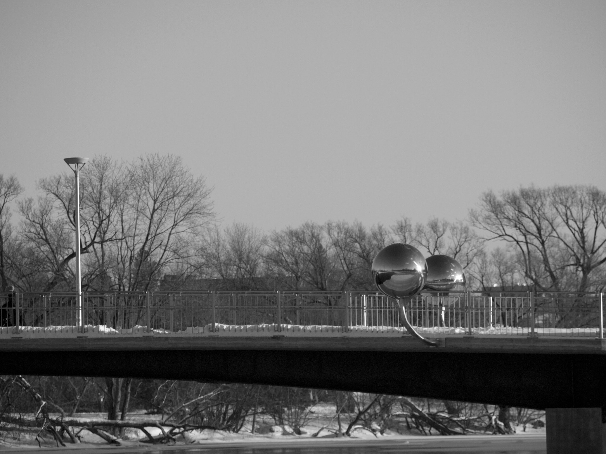 Olympus PEN E-PM1 sample photo. River bridge photography