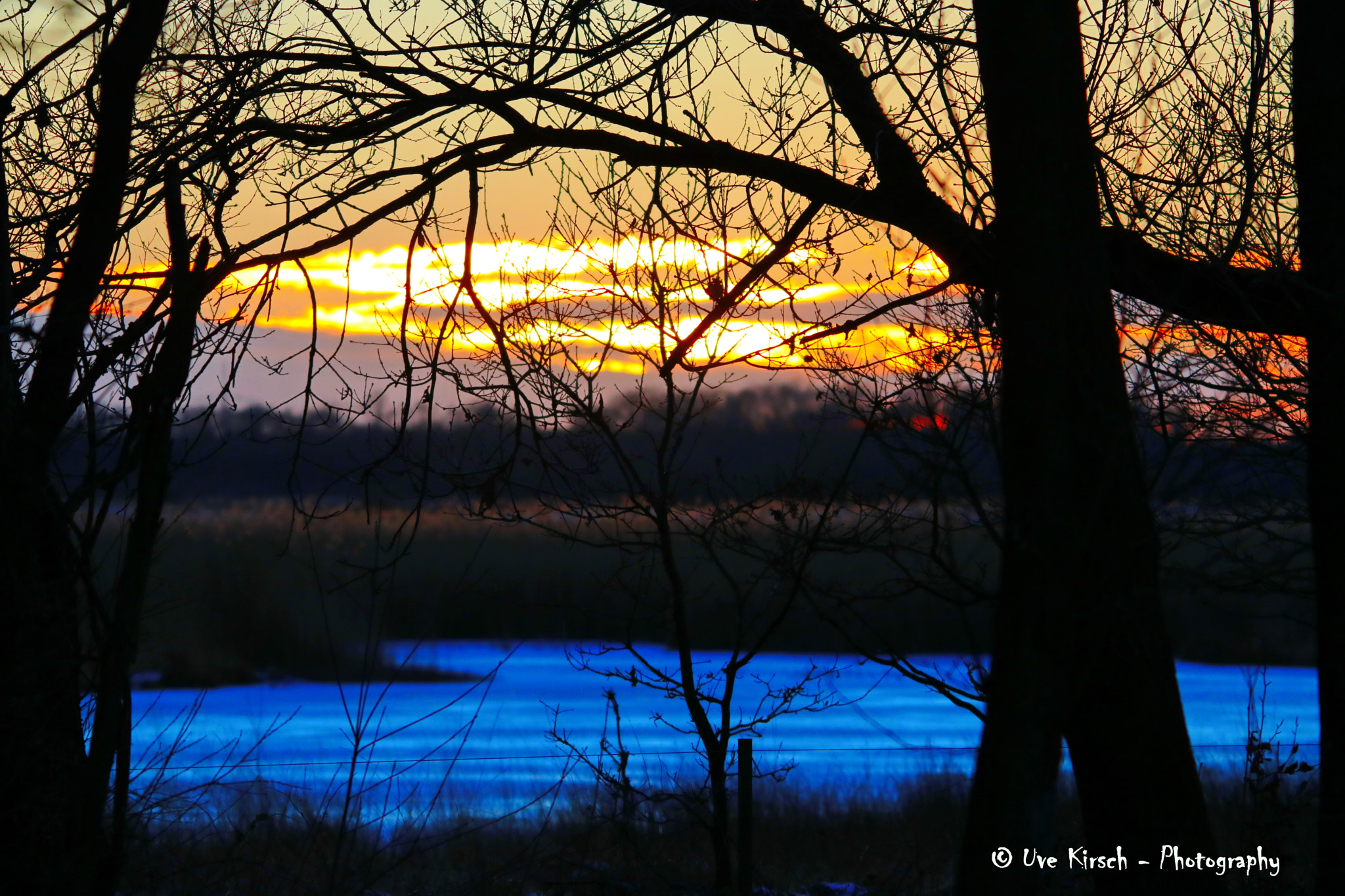 Sigma 150-500mm F5-6.3 DG OS HSM sample photo. Sundown over the moor photography