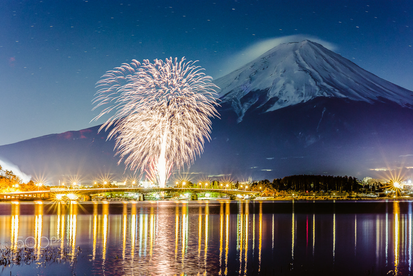 Sigma 85mm F1.4 EX DG HSM sample photo. Midwinter fireworks photography