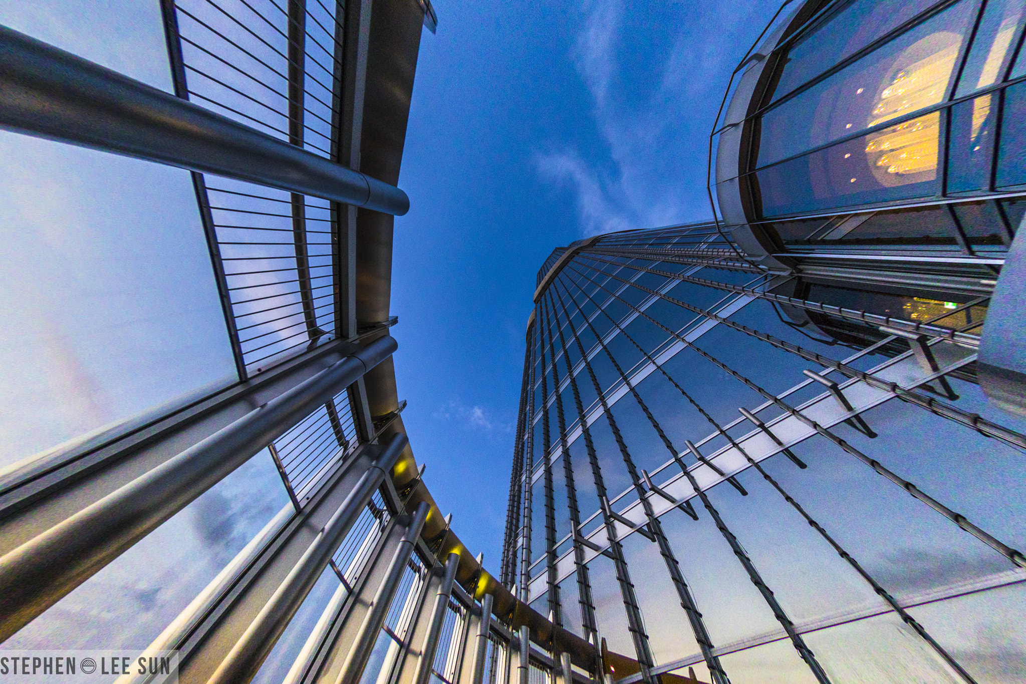 Canon EF 8-15mm F4L Fisheye USM sample photo. Sunrise at burj khalifa photography
