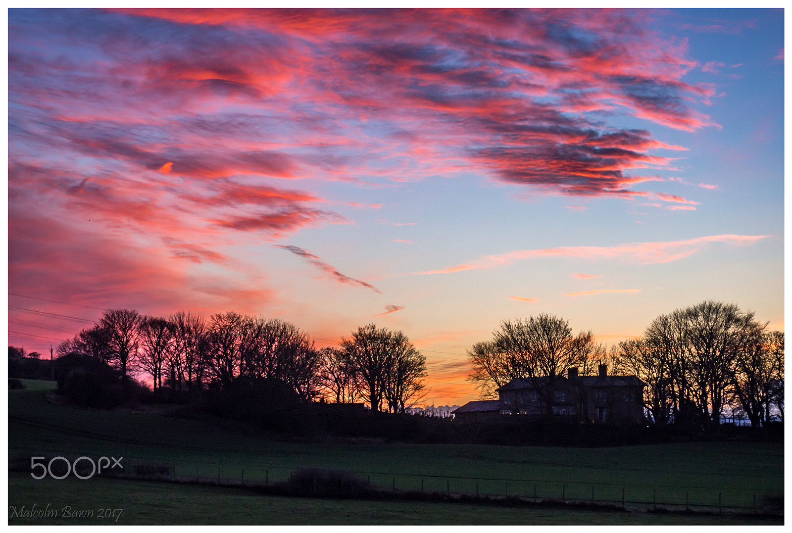 Olympus M.Zuiko Digital 14-42mm F3.5-5.6 II R sample photo. Sunset west boldon photography
