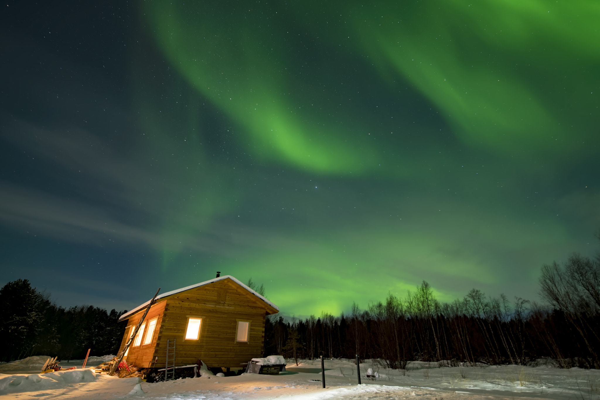 Canon TS-E 17mm F4L Tilt-Shift sample photo. Cabin photography