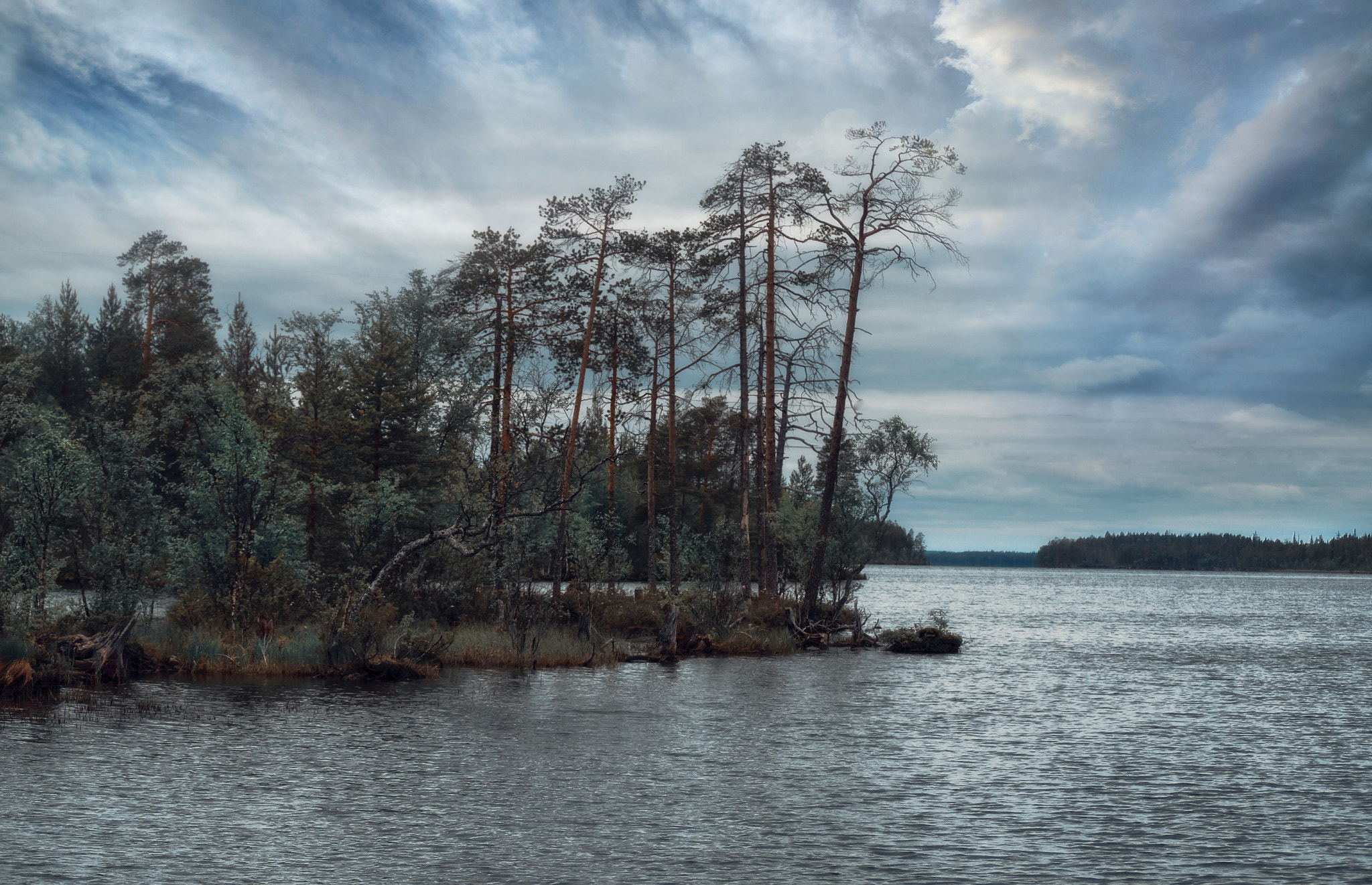 Olympus OM-D E-M5 II sample photo. Karelian lakes photography