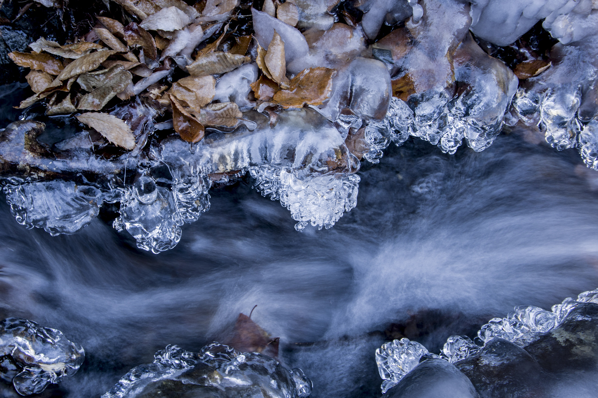 Pentax K-1 sample photo. Ice world photography