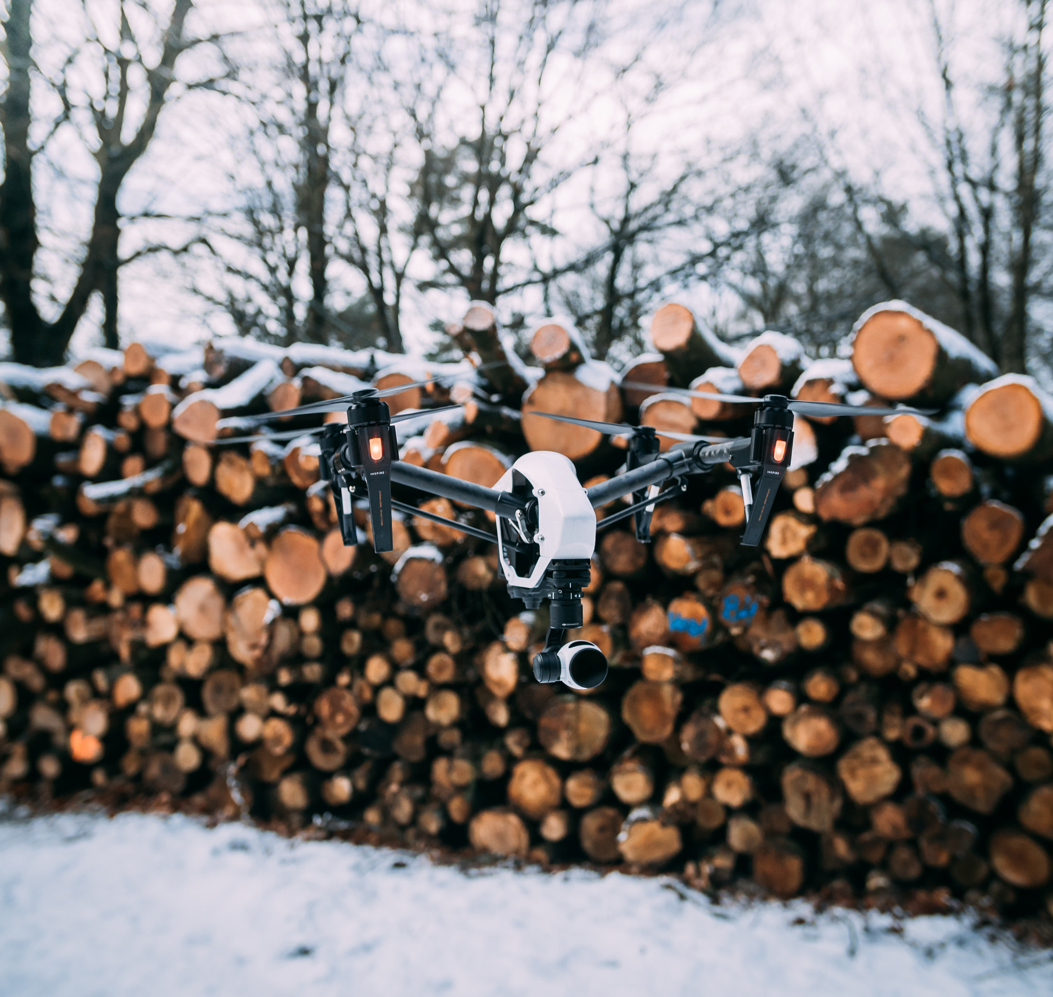 .64x Metabones 18-35/1.8 sample photo. Inspire 1 snowiness photography