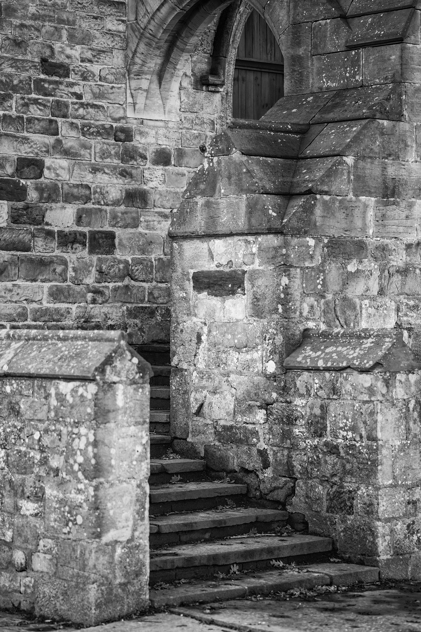 Nikon D800 + Sigma 105mm F2.8 EX DG Macro sample photo. Black and white detail image of regency period design steps into photography