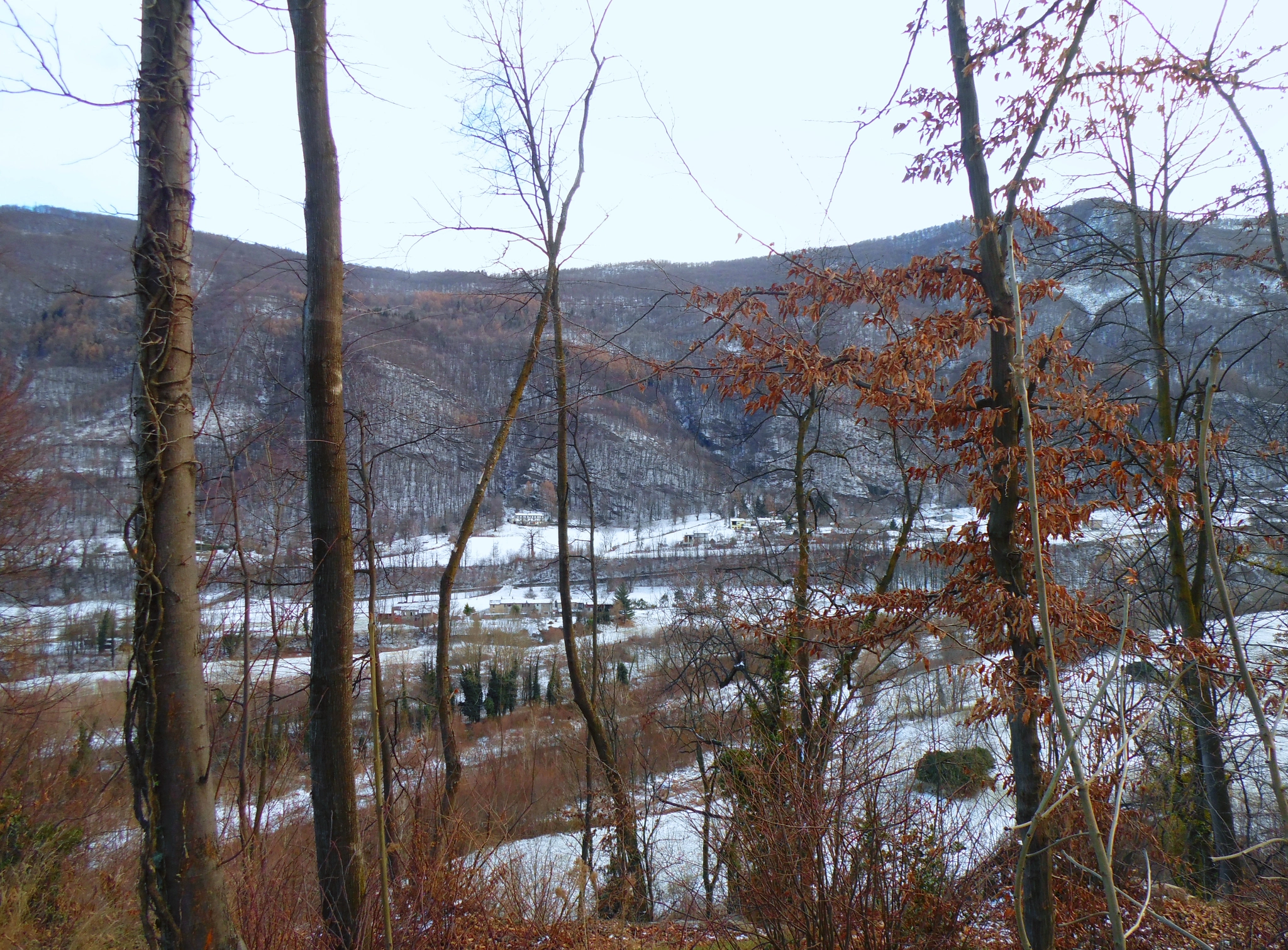Samsung WB110/  WB111 sample photo. Winter landscape in the italian alps photography