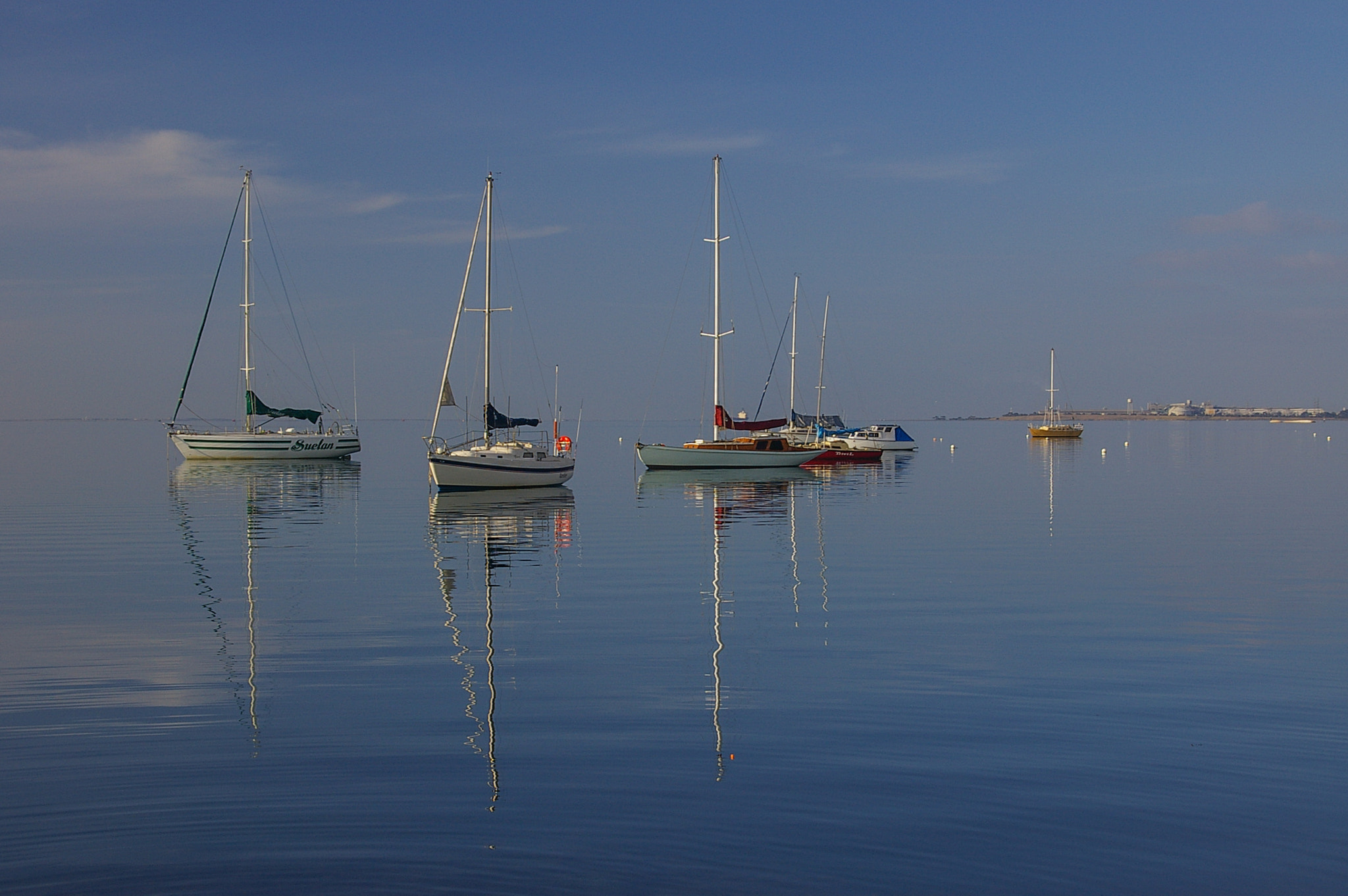 Pentax *ist DS sample photo. Reminiscing about the calmness on corio bay photography