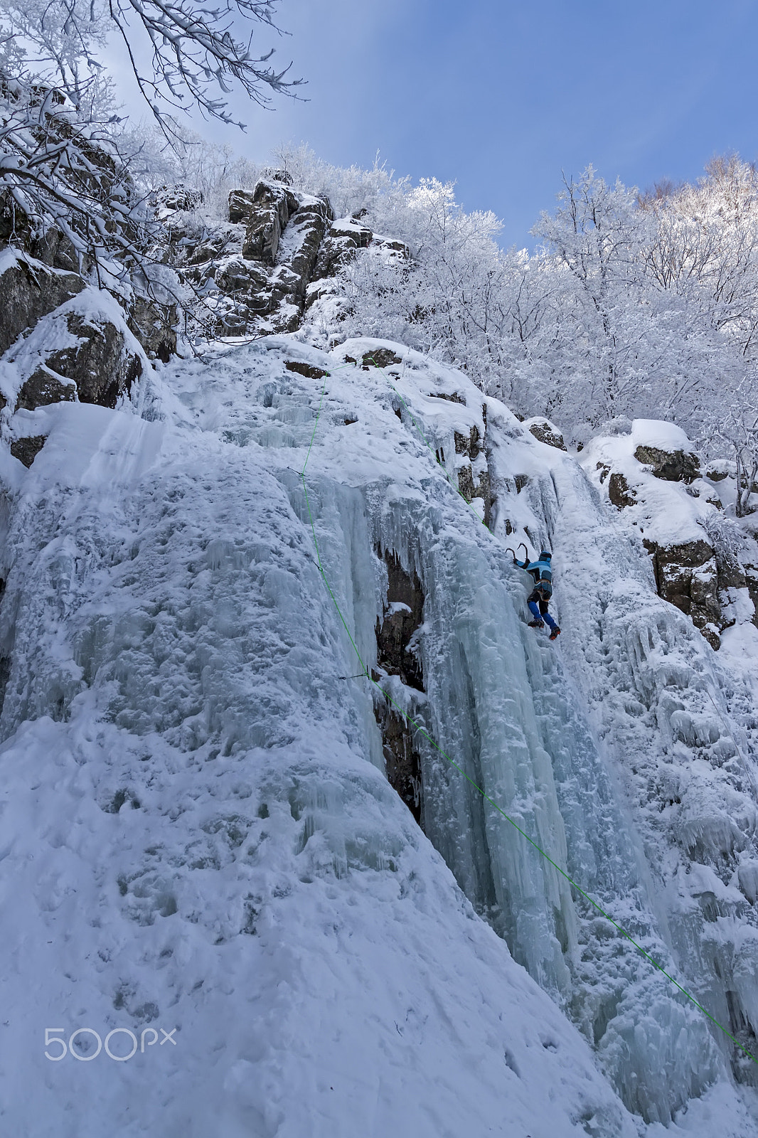 Tamron SP AF 17-50mm F2.8 XR Di II LD Aspherical (IF) sample photo. The frozen kingdom of boyana waterfall photography