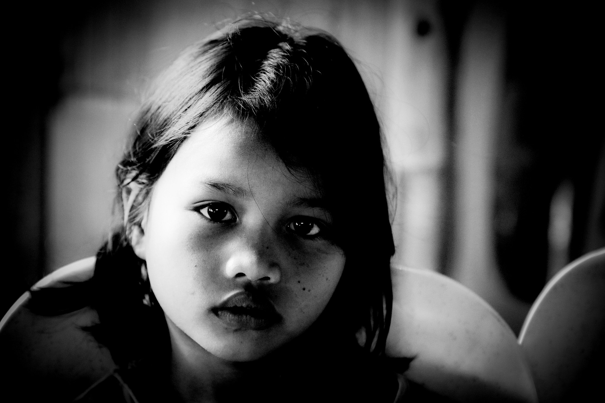 Sigma 70-200mm F2.8 EX DG OS HSM sample photo. Village girl photography