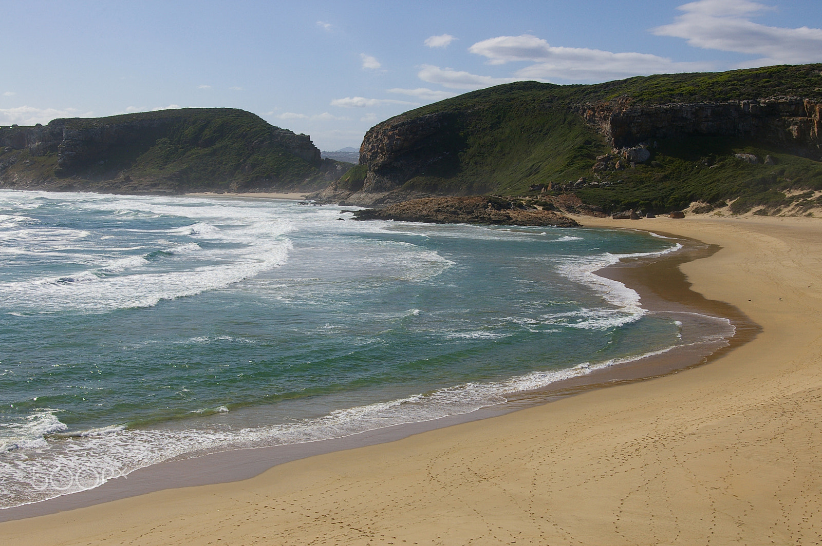 Pentax *ist DL2 sample photo. Robberg beach photography