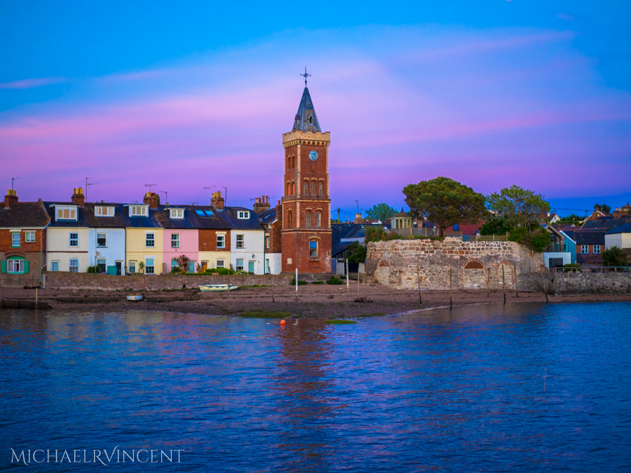 Olympus OM-D E-M1 sample photo. Lympstone sunset photography