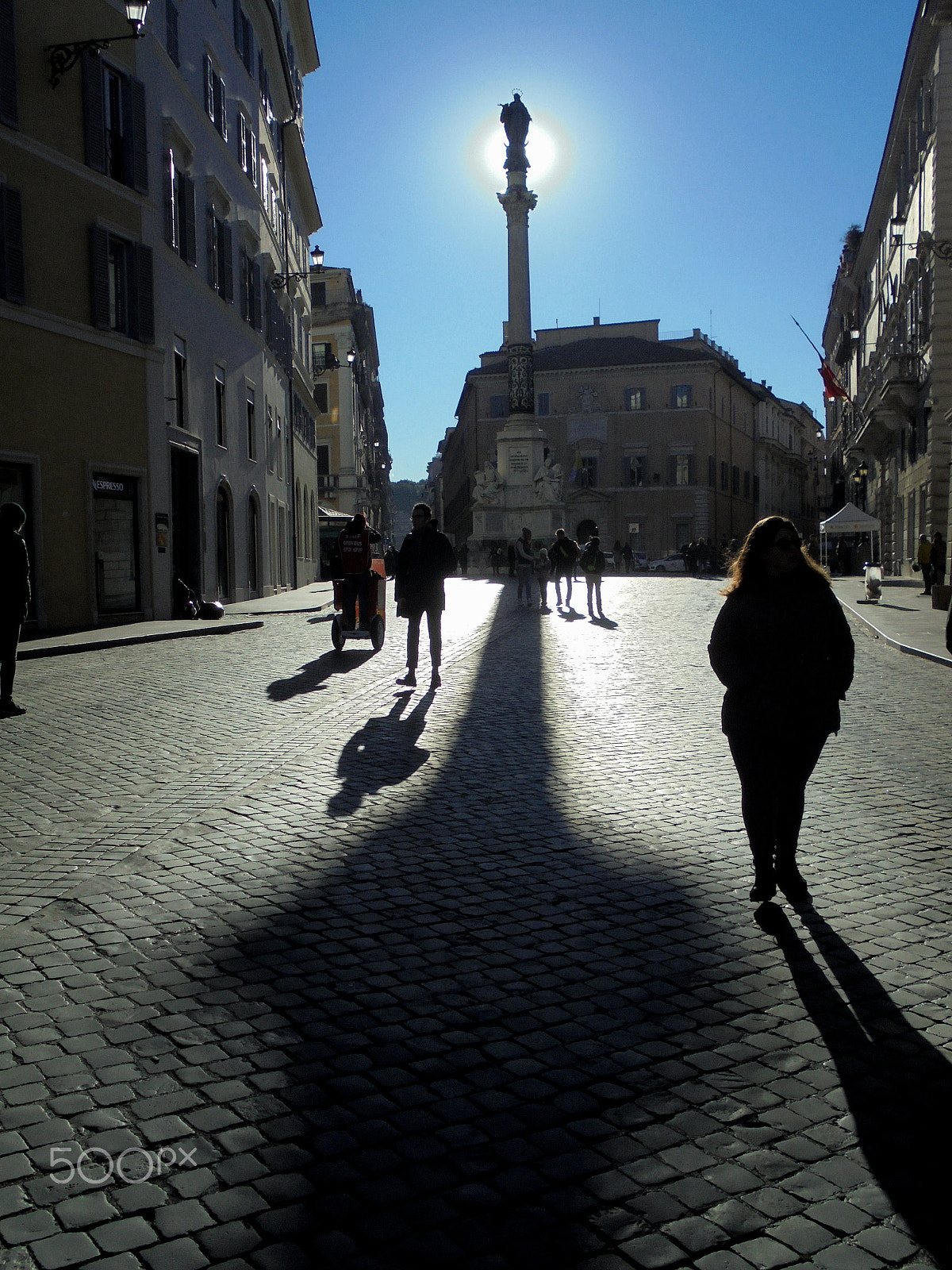 Sony Cyber-shot DSC-W810 sample photo. Shadows at rome photography