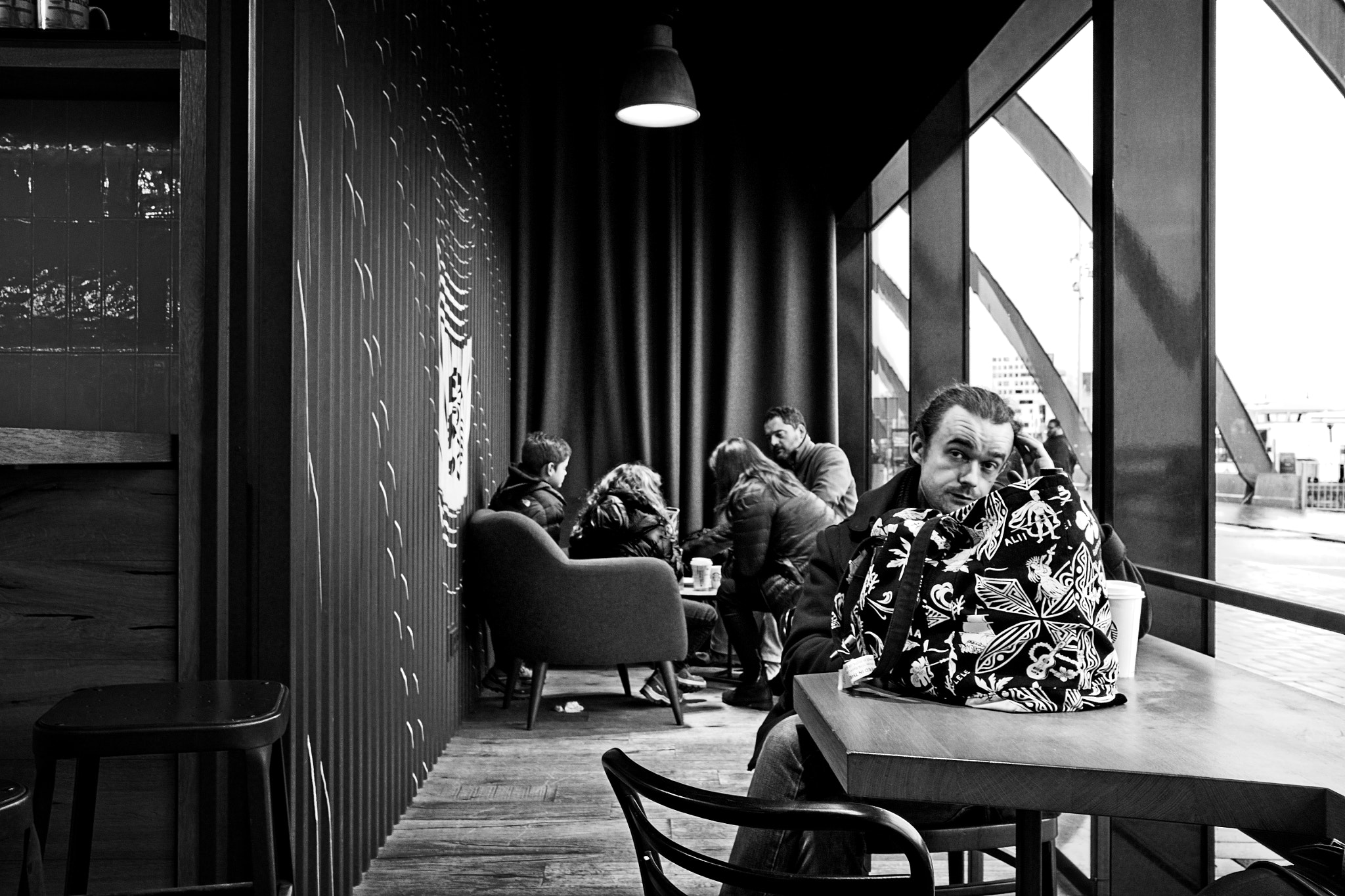 Fujifilm X-T10 sample photo. Amsterdam starbuks photography