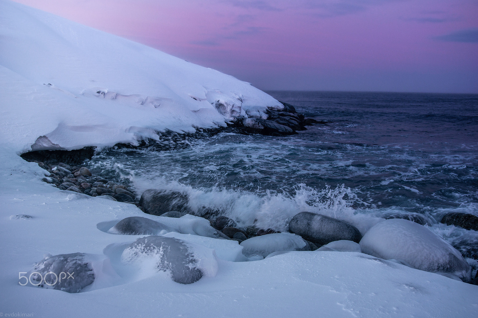 Nikon D3300 + Sigma 18-35mm F1.8 DC HSM Art sample photo. Winter wave photography