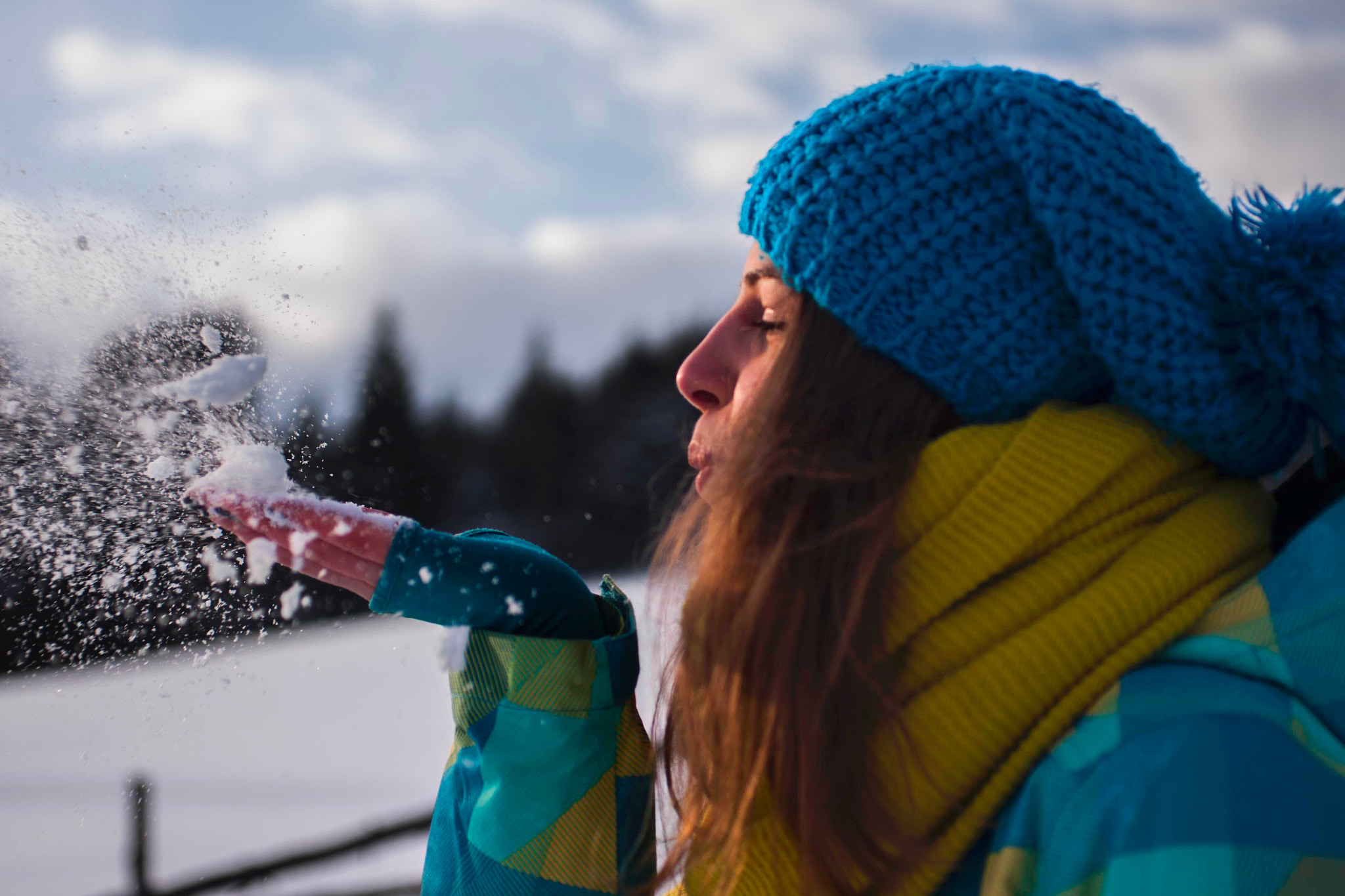 Sony Alpha DSLR-A700 sample photo. While walking through polish mountains, my girlfri ... photography