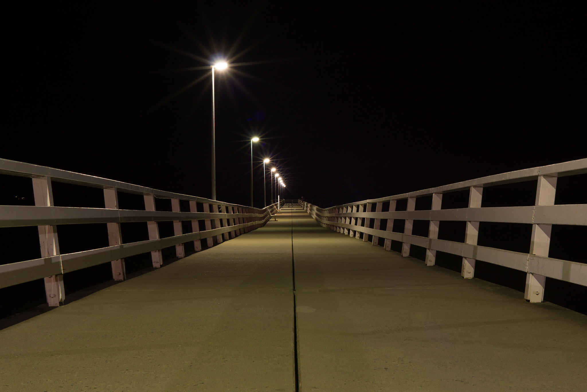 Sony SLT-A65 (SLT-A65V) sample photo. Long bridge to the dark! photography