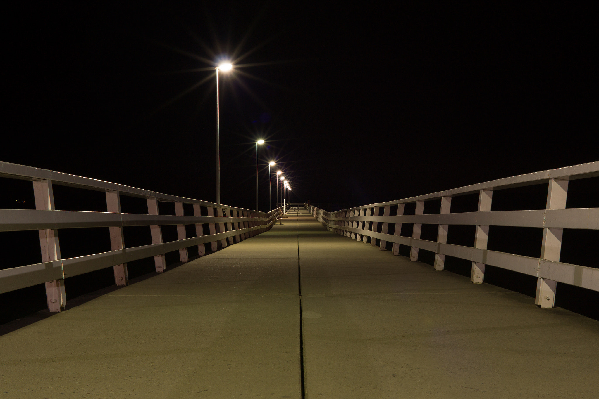 Sony 28mm F2.8 sample photo. Long bridge to the dark! photography