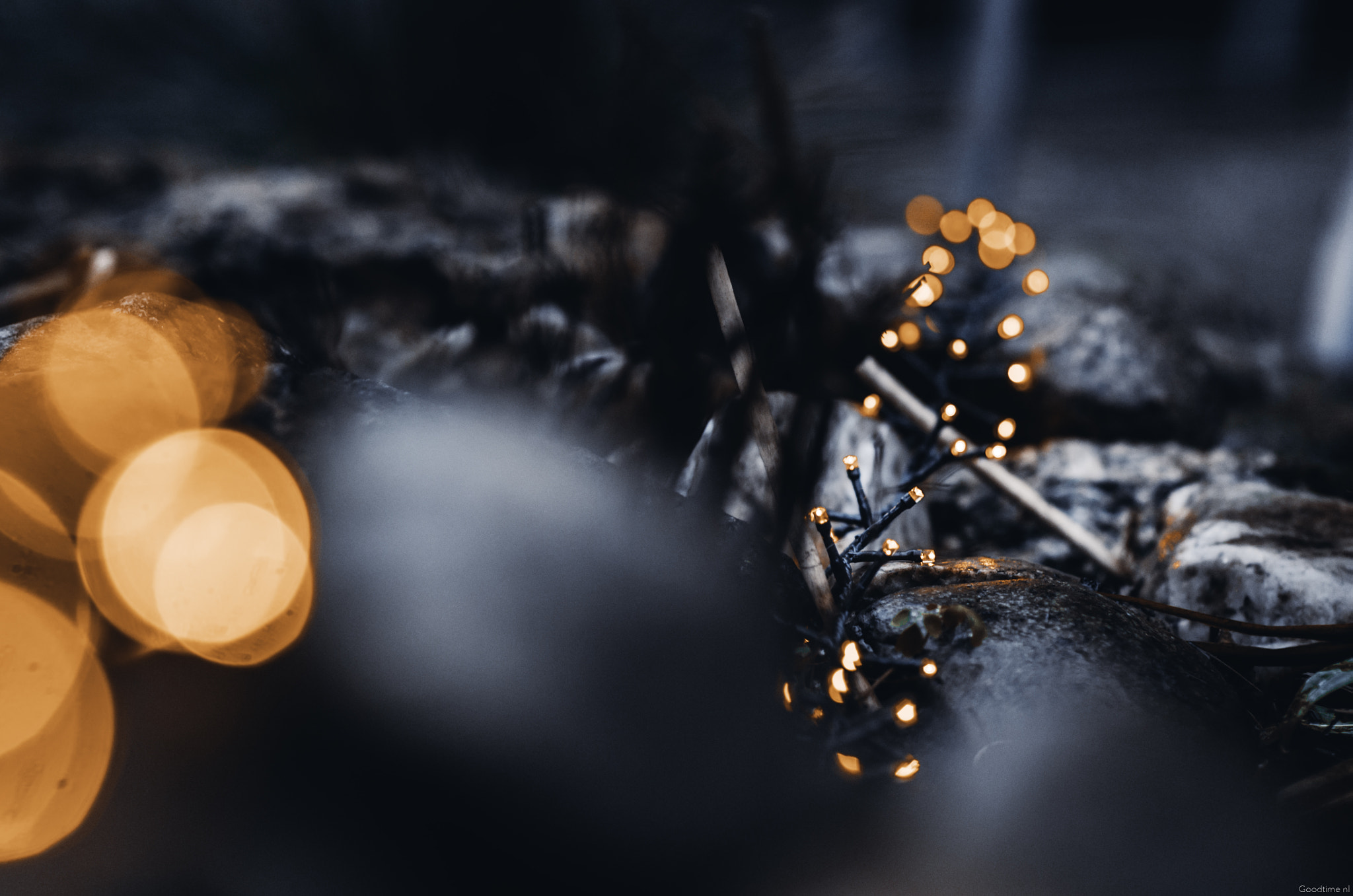 Nikon D5100 + Nikon AF-S Nikkor 85mm F1.8G sample photo. Wild christmas lights photography