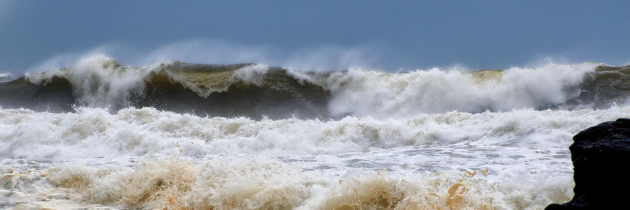 Nikon D300 sample photo. Storm surf 1 photography