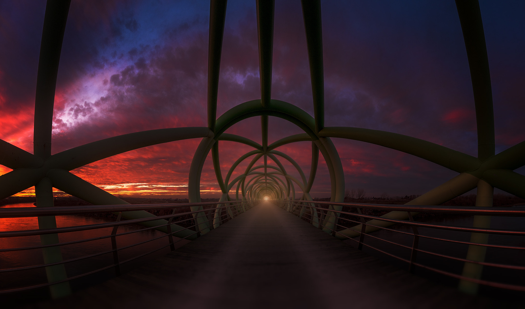 Nikon D500 sample photo. The light tunnel photography