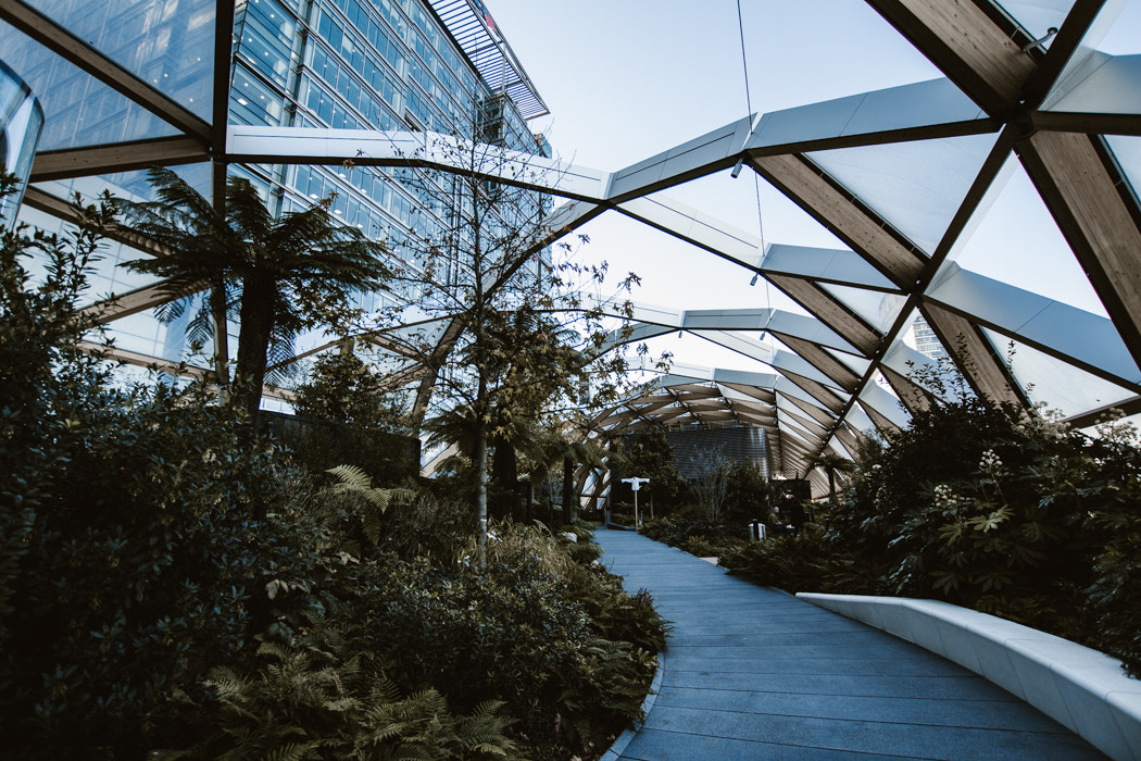 Sigma 10-20mm F3.5 EX DC HSM sample photo. Sky garden photography
